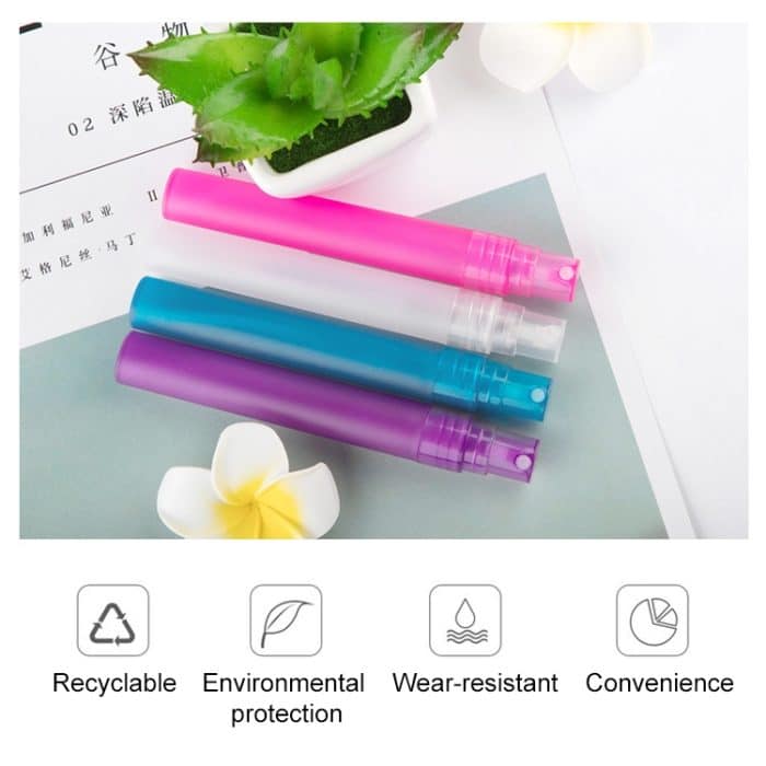 10 Stück 5 ml Desinfektionsmasken-Sprühflasche, leere Flasche, 5ml – Bild 7