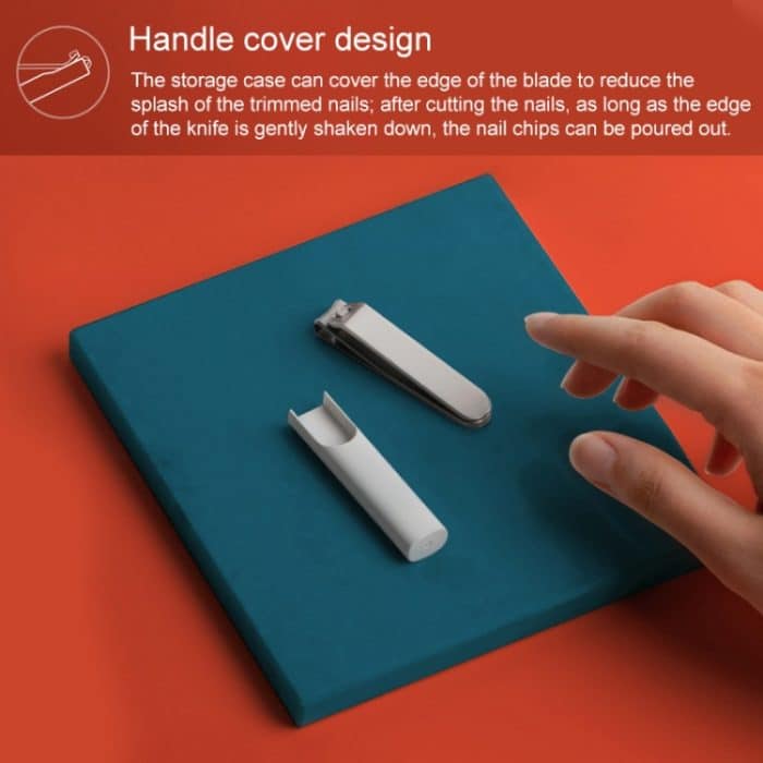 Original Xiaomi Mijia Spritzwassergeschützte Nagelknipser (weiß) – Bild 7