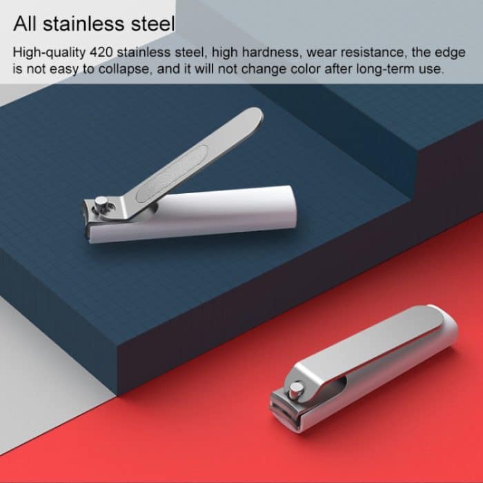 Original Xiaomi Mijia Spritzwassergeschützte Nagelknipser (weiß) – Bild 8