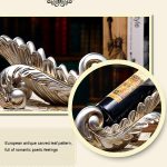 Blattform Kreative Rotweinregal-Abflussregal Flaschenhalter Ornament Resin Home Decoration – Bild 8