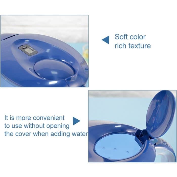 3,5 l Aktivkohlefilter, Wasserkocher, Wasserfilter mit Filterkartusche, 3.5L (Dark Blue), 3.5L(White) – Bild 5