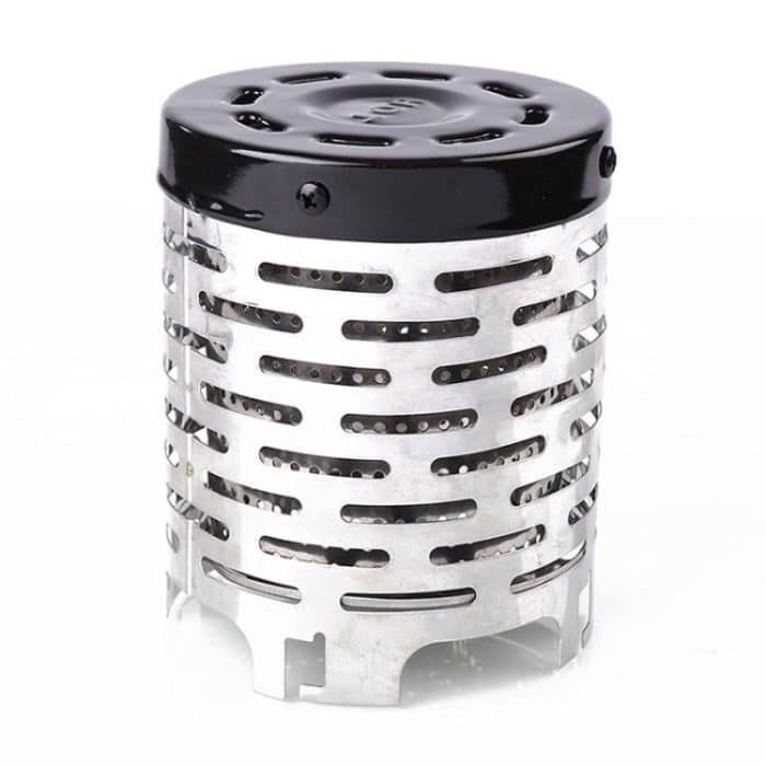 Outdoor Camping Edelstahl Heizung Abdeckung Mini Zelt Infrarot Heizung Herd Abdeckung – Bild 2