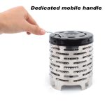 Outdoor Camping Edelstahl Heizung Abdeckung Mini Zelt Infrarot Heizung Herd Abdeckung – Bild 6