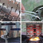 Outdoor Camping Edelstahl Heizung Abdeckung Mini Zelt Infrarot Heizung Herd Abdeckung – Bild 8