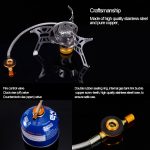 Tragbare Outdoor Split Typ 3700W Rucksack Anti-Blast Herd Kochutensilien – Bild 7