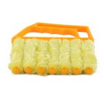 2 PCS Mikrofaserjalousien Reinigungsbürste Lamellenstaubreiniger Clip Fenster Klimaanlage Staubtuch – Bild 3