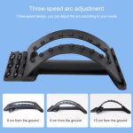 Lumbal Traction Stretching Gerät Haltungskorrektor Taille Unterstützung Wirbelsäulenschmerzen Linderung Rückenmassage Trage – Bild 5