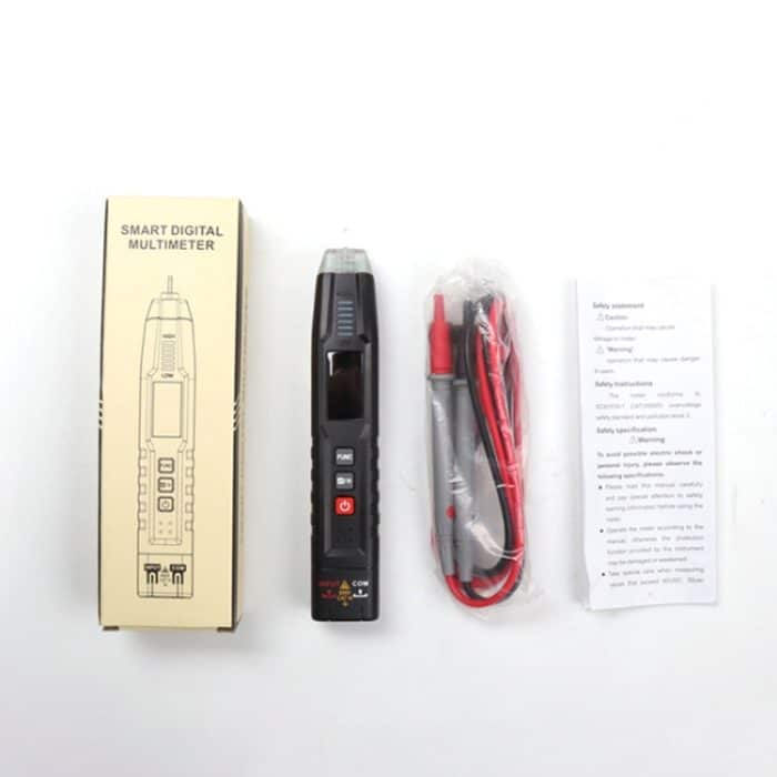HABOTEST HT122 Multifunktions-Phasensequenz-Digitalmultimeter Smart Electricity Test Pen – Bild 8