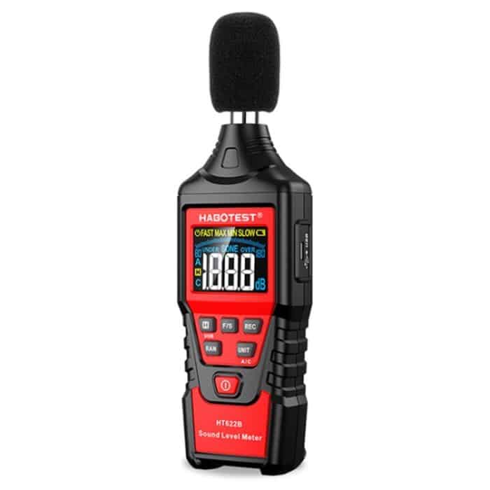 HABOTEST HT622B Hochpräziser digitaler Schallpegelmesser für den Haushalt – Bild 1