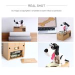 Kreativer Cartoon-Edacious-Welpe, automatischer Geldfresser-Münzsparkasten, Dog Bank – Bild 8