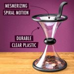 Vortex Bank Dekompression Transparenter Trichter Schwerkraft Rotierende Münzaufbewahrungsbox – Bild 12