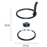 Vortex Bank Dekompression Transparenter Trichter Schwerkraft Rotierende Münzaufbewahrungsbox – Bild 9