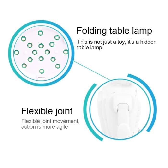 Multifunktionsroboter Sparschwein Schreibtisch Lampe Code Sparbüchse für Kinder – Bild 6