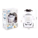 Multifunktionsroboter Sparschwein Schreibtisch Lampe Code Sparbüchse für Kinder – Bild 9