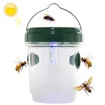Solarbetriebenes LED-Fliegenbienenfallenfänger-Insektenkontrollwerkzeug