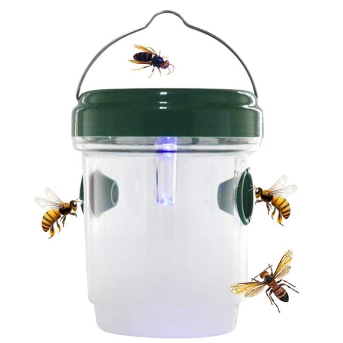 Solarbetriebenes LED-Fliegenbienenfallenfänger-Insektenkontrollwerkzeug – Bild 6
