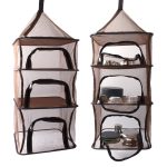 Multifunktions-faltbare vierschichtige Outdoor-Camping-Mesh-Trocknungsregal, Trocknernetz – Bild 2