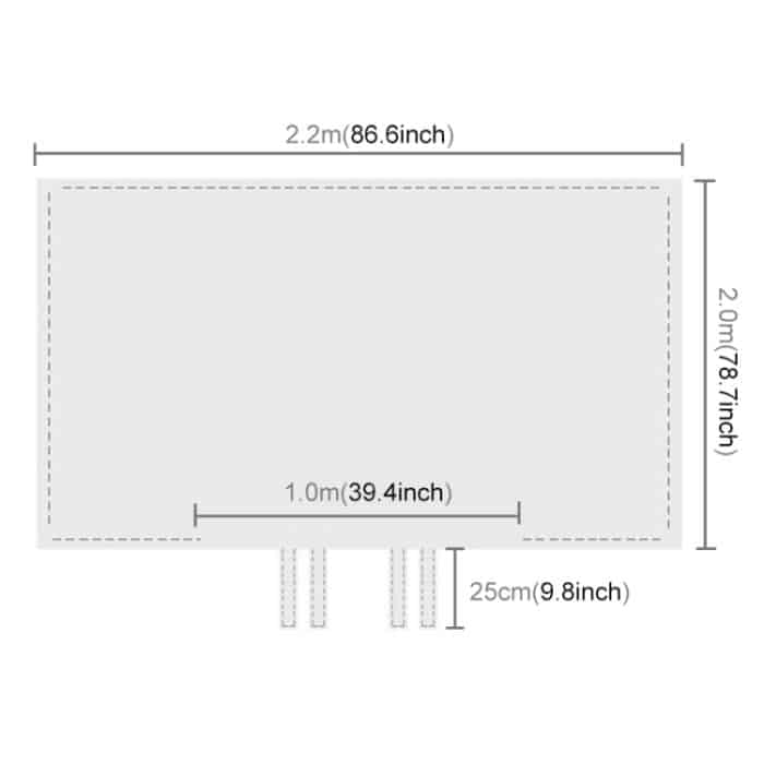 Einweg-Reisehotel Verdickte Gesundheit Reduzieren Sie die Steppdecke für Infektionen, Größe: 2 * 2,2 m – Bild 3