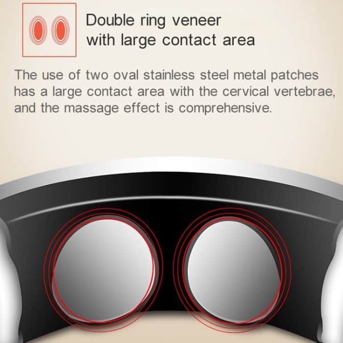 USB-Aufladung 1300 mAh Elektrischer Nacken Nacken Schulter Elektrischer Impuls Elektrischer Stoßdämpfer Körpermassagegerät – Bild 7