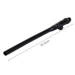 10 Stück Dicky Trinkhalme, Länge: ca. 19 cm, Dicky Sipping Straw(Black) – Bild 4