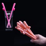 10 Stück Dicky Trinkhalme, Länge: ca. 19 cm, Dicky Sipping Straw(Black) – Bild 8