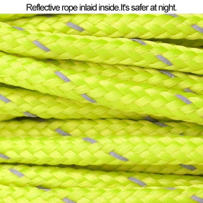 Naturehike NH15A001-G Outdoor Camping 4*4 Zelt Markise Reflektierende Seilläufer Abspannschnur Paracord, zufällige Farblieferung, Tent Reflective Rope Green, Tent Reflective Rope Red – Bild 7