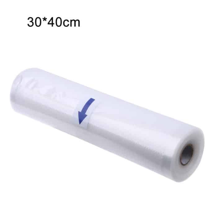 Roll Food Aufbewahrungsbeutel Food Saver Bag für die Küche Lebensmittel frisch aufbewahren Getreidebeutel PE-Beutel, Größe: 30 * 40 cm – Bild 2