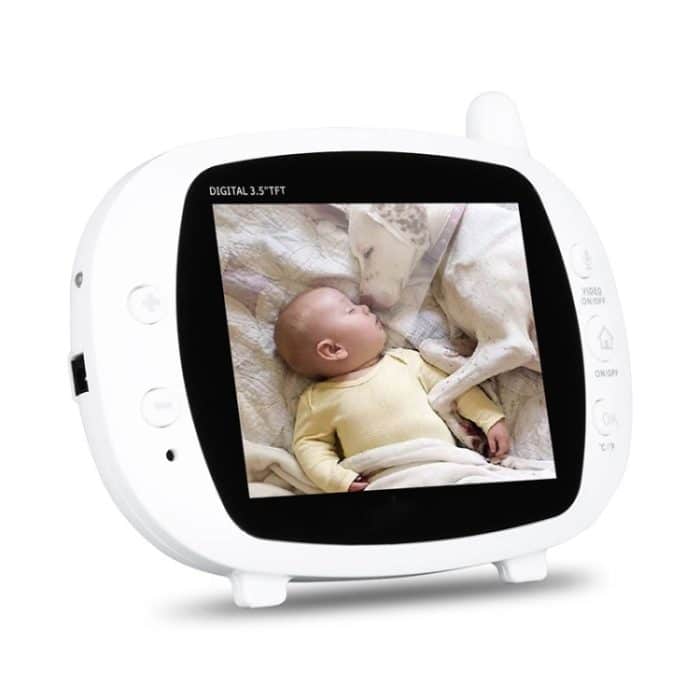 BM-850 3,5-Zoll-LCD-2,4-GHz-Funküberwachungskamera-Babyphone mit 8-IR-LED-Nachtsicht, Zwei-Wege-Sprachgespräch, BM-850 – Bild 2