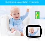 BM-850 3,5-Zoll-LCD-2,4-GHz-Funküberwachungskamera-Babyphone mit 8-IR-LED-Nachtsicht, Zwei-Wege-Sprachgespräch, BM-850 – Bild 11