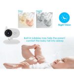 BM-850 3,5-Zoll-LCD-2,4-GHz-Funküberwachungskamera-Babyphone mit 8-IR-LED-Nachtsicht, Zwei-Wege-Sprachgespräch, BM-850 – Bild 9
