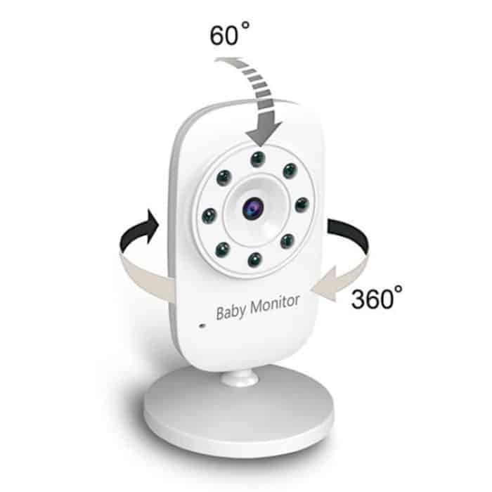 BM-SM24 2,4-Zoll-LCD-2,4-GHz-Funküberwachungskamera-Babyphone mit 8-IR-LED-Nachtsicht, Zwei-Wege-Sprachgespräch, BM-SM24 – Bild 4