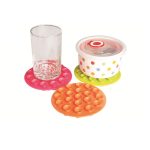 10 PCS Baby Doppelseitiges TPR Anti-Rutsch-Pad Starkes Saug-Tischset, Größe: 10,5 * 10,5 * 1,3 cm Zufällige Farbabgabe – Bild 2