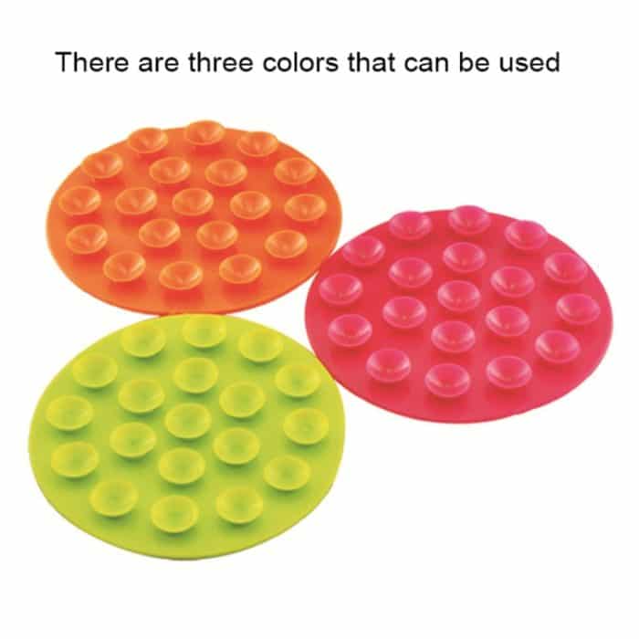 10 PCS Baby Doppelseitiges TPR Anti-Rutsch-Pad Starkes Saug-Tischset, Größe: 10,5 * 10,5 * 1,3 cm Zufällige Farbabgabe – Bild 5