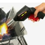 Tragbares Außengebläse Grillwerkzeug Handdruck Handbuch Grillgebläse
