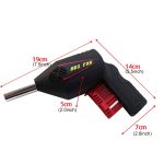 Tragbares Außengebläse Grillwerkzeug Handdruck Handbuch Grillgebläse – Bild 4