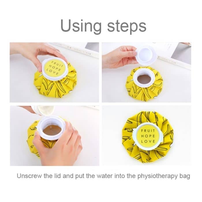 Cartoon Exercise Injury Ice Bag Heiß-Kalt-Therapie-Pack, zufällige Farbabgabe – Bild 5