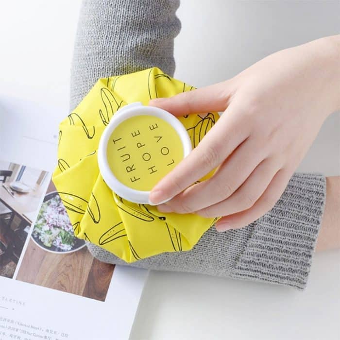 Cartoon Exercise Injury Ice Bag Heiß-Kalt-Therapie-Pack, zufällige Farbabgabe – Bild 6