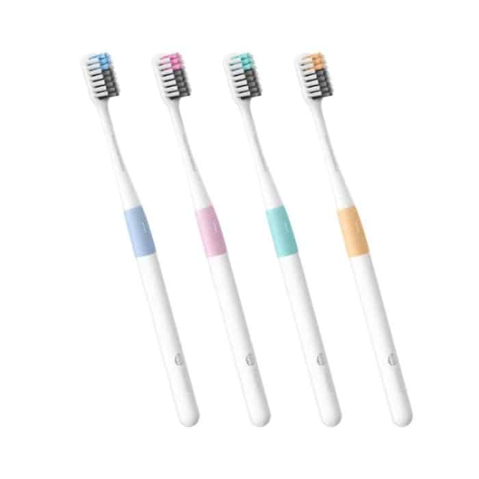 4 in 1 Original Xiaomi Mijia Dr.Bei Bass Methode Weiche Zahnbürsten – Bild 2