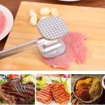 Lose Zartmacher aus Aluminiumlegierung Fleischhammer Steak Schweinefleisch Küchengeräte, große Größe: 6,5 x 25,0 cm – Bild 9