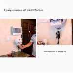 Creative Tryitgo Expressions Pattern Badezimmer Wasserdichter Toilettenpapierhalter, Größe: 16,5 x 18,5 cm – Bild 9