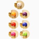 Creative Tryitgo Expressions Pattern Badezimmer Wasserdichter Toilettenpapierhalter, Größe: 16,5 x 18,5 cm – Bild 2