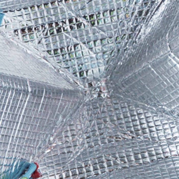 Faltbare, verdickte Aluminiumfolie zum Aufbewahren von Lebensmitteln, Größe: L (37 x 37 x 15 cm), Size: L Green, Size: L Red – Bild 7