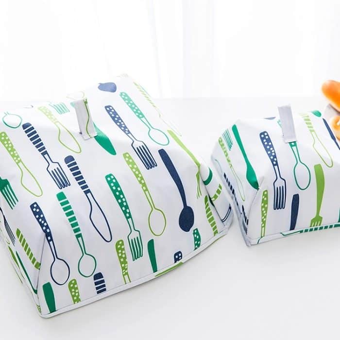 Faltbare, verdickte Aluminiumfolie zum Aufbewahren von Lebensmitteln, Größe: L (37 x 37 x 15 cm), Size: L Green, Size: L Red – Bild 8