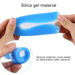 5 Paar U-förmiges Fersenpolster Weiche und bequeme Einlegesohle aus Silikonkissen mit Stoßdämpfung, Größe: L (40-45 Yards) – Bild 4