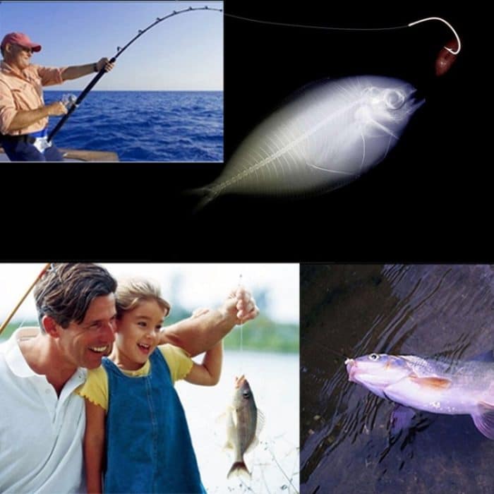 HENGJIA Octopus Shape Künstliches Fischen lockt Bionic Fishing Bait mit Haken an, Länge: 14 cm, zufällige Farblieferung – Bild 6