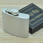 140 ml (5 Unzen) Outdoor-Sport, praktisch, Zuhause, Reisen, Wild, tragbarer Flachmann aus Edelstahl (mit kleinem Trichter) (Silber 140 ml (5 Unzen)), 140mL (5oz) – Bild 3