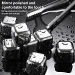 Edelstahl Chilling Wiederverwendbare Eiswürfel für Whisky, Wodka, Liköre – Bild 5