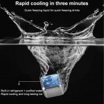 Edelstahl Chilling Wiederverwendbare Eiswürfel für Whisky, Wodka, Liköre – Bild 6