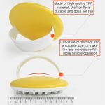 Bad Dusche Körper Entspannende Spa Peeling Handschuh Anti Cellulite Massagegerät TPR Bürste – Bild 6