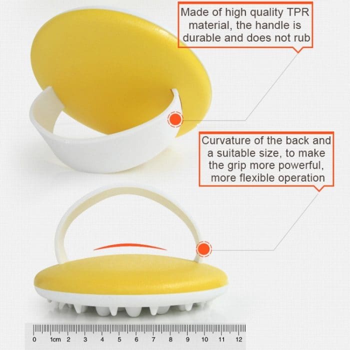 Bad Dusche Körper Entspannende Spa Peeling Handschuh Anti Cellulite Massagegerät TPR Bürste – Bild 6